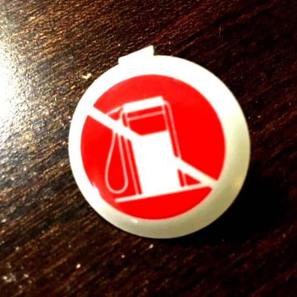 Vintage Mid 70's NO GAS Pin